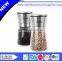 High quality new design hot sale stainless steel salt and pepper mill shaker