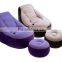 Inflatable room furnitures modern flocking sofa / flocked bean bag
