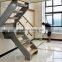 Dog Legged Stair, Precast Residential Staircase , Wood Stairs ---YUDI