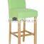 Solid Oak Bar Stool Bar Chair