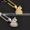 Custom Jewelry Wholesale Gourd 10 To 15 Gram Gold Necklace Designs