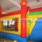 commercial inflatable slide/ castle combo with pool
