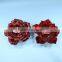 Red ceramic artificial flower wholesale decoration