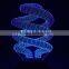 Wholesale Spiral Shape Indoor 3d Optical Illusions Christmas New Year Table Decorative Led Night Light