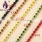 gold rhinestone trim,Plastic rhinestone banding ss8