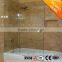 hinged toughened glass bath pannels shower screens