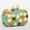 Top quality lady clutch evening bag indian style beaded wedding bag made in China