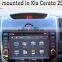 car gps navigation forkia car dvd player multimedia car mp3 player with gps forKIA forte cerato shuma koup