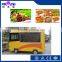 Commercial food truck/fast food truck for sale/food truck fast food van