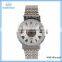 nickel free stainless steel back geneva watch