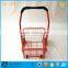 2015 new design market foldable shopping basket stair climbing trolley