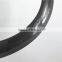 Customized wholesales clincher carbon road rims 60mm x 25mm road bike rims 700C cycling bike rims tubeless ready