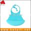Alibaba New Products 100% Silicone Baby Safe Material Waterproof Soft Silicone Pvc Bib Cock China Plastic Neoprene Bib