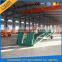 Easy Operation Mobile Yard Ramp Loading Ramp With Hand Pump