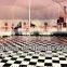 RP hot selling dance floor in stock! portable modular dance floor 1.22m*1.22m