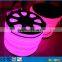 25meter spool 24 Volt 360 degree purple led neon dia 25mm round Manufacturer