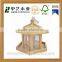 made in china outdoor wooden bird feeder
