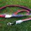 Cheap Wholesale New Real Leather Nylon Dog Leash for Big Pitbul Dog