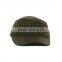 brown and check blank custom fashion military cap
