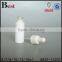 5/7/8/10/12/15ml painting white screen printing surface glass tube bottle aluminum dropper perfume container