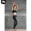 Ladies Stretchy Gradient Printed Sports Walking Jogging Workout Gym long yoga leggings