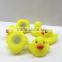 Swimming pool floating led yellow duck light up bath animal