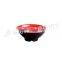 Round White Melamine Chinese bowl
