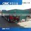 3Axles Drop Side Truck Semi Trailer For Sale