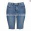 women wholesale custom made denim shorts half pants cotton(JXA037)
