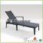 European style chaise lounge rattan wicker garden furniture pool sunbed