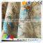 Multi color 3D printed linen/cotton blend fabric beddroom curtain style-floral pattern