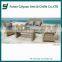 artificial wicker grey color Europe style patio furniture