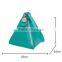 SGS PU triangle shaped bag coin bag mini wallet 18 years professional design