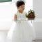 Ivory Pearl Bow Wrist Fish Net Wedding Party Bridal Flower Girl Gloves