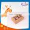 Most Popular Manufacture Environment Fashion Design Recycled White Big Ribbed Birthday Cake Box