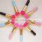 Private Label Non Latex Cosmetic Make Up Sponge Brushes with Wood Handle