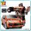 Hot sales high quality plastic car robot toys