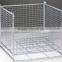 warehouse mesh box wire cage metal bin storage cage-1 factory supplier