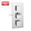 Modern solid brass shower thermostatic water bathroom shower