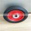 solid rubber wheel metal rim