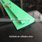Plastic Extrusion PE/PVC Green Plastic Profile