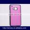 Leather skin chrome case back cover for HTC one M9, hard cover for HTC one M9 case
