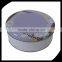 Cute Round Perfume Gift Tin Can Small Metal Tin Boxes Fancy/ empty round candy tin box