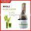 big mouth wide neck slow juicer extractor, Professional kitchen appliance, home slow juicer with CE ROHS LFGB CB approved