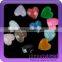 New coming nail heart shape rhinestone neon 12colors