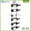 Best design portable metal wire stackable wine bottle display rack