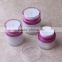 Hot sale high quality empty airless plastic jar acrylic pump bottle cosmetic bottle