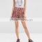 China supplier factory price latest style fashion design printed wholeslae plain sweat ladies shorts