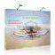 Straight fabric pop up stand exhibition backdrop pop display