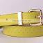 Skinny design down yellow women belt in GuangDong